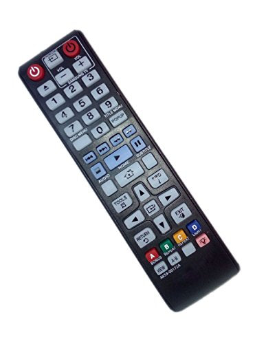AK59-00172A Remote Control Replaced for Samsung BD-F5700 BDHM57CZA BD-H6500 BD-H6500/ZA DVD BD Blu-Ray Disc Player