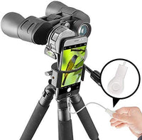 Gosky Binocular Camera Shutter Wire Control for Smartphones and Smartphones Adapter Mount - Remove Vibration -Get Better Photos
