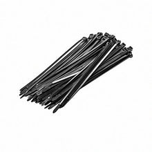Load image into Gallery viewer, NavePoint 12 Inch Nylon UV Resistant Cable Wire Zip Tie 120 lbs - Black 500 Pack Lot Pcs Qty
