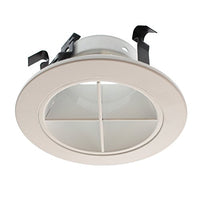 Elco Lighting EL2644W 3 Low Voltage Reflector with Cross Blade Trim - EL2644