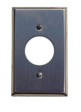 Load image into Gallery viewer, Switchplate Brushed Stainless Steel 1 Receptacle| Renovator&#39;s Supply
