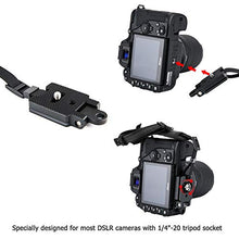 Load image into Gallery viewer, JJC Deluxe Camera Hand Grip Strap for Canon EOS 6D Mark II 5D Mark IV III 7D 2000D 90D 80D Rebel T8i T7i T6i T7 T6 Powershot SX70 Nikon D750 D780 D850 D500 D7500 D7200 D5600 D3500 Coolpix P1000 &amp; More
