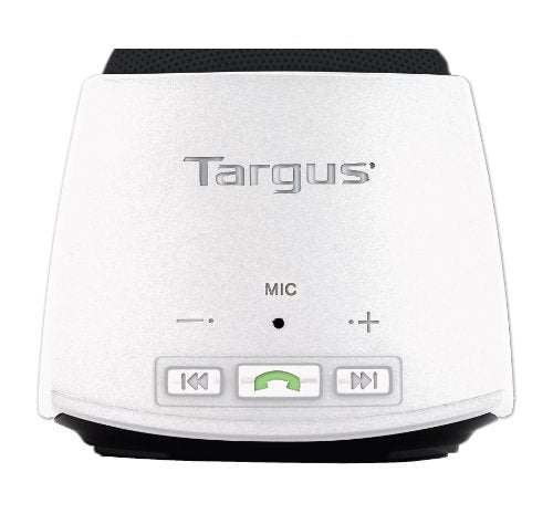 Targus Bluetooth Speaker w/ Microphone, Silver/Gray (TA-22MBSP-sil)