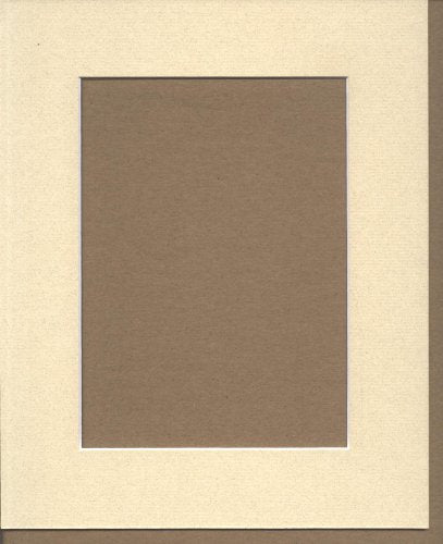 Pack of 5 16x20 Light Tan Picture Mats Bevel Cut for 11x14 Pictures