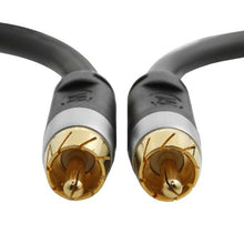 Load image into Gallery viewer, Mediabridge Ultra Series Digital Audio Coaxial Cable (4 Feet) - Dual Shielded with RCA to RCA Gold-Plated Connectors - Black - (Part# CJ04-6BR-G2)
