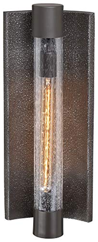 Minka Lavery 72663-515 Celtic Shadow Outdoor Wall Sconce Lighting, 1-Light, 60 Watt, Textured Bronze w/Gold Highlights (21