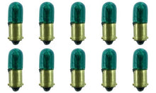 Load image into Gallery viewer, CEC Industries #44G (Green) Bulbs, 6.3 V, 1.575 W, BA9s Base, T-3.25 shape (Box of 10)

