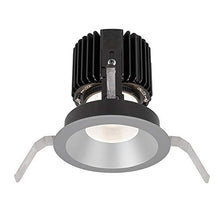 Load image into Gallery viewer, WAC Lighting R4RD1T-F835-HZ Volta - 5.75&quot; 36W 45 3500K 85CRI 1 LED Round Shallow Regressed Trim with LED Light Engine, Haze Finish with Textured Glass
