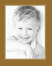 Load image into Gallery viewer, 12x16 Classic Gold / El Dorado Custom Mat for Picture Frame with 8x12 opening size (Mat Only, Frame NOT Included)
