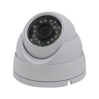 SPT 11-MC101DV3W 720P HD-CVI IR Vandal Dome Camera w/ 3.6mm Lens, 23IR & DC12V (White)
