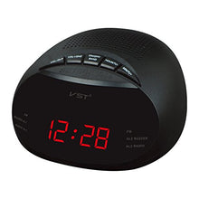 Load image into Gallery viewer, Elong Alarm Clock Radio Digital With Large LED Display Backlight Snooze Red Color
