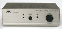 TCC TC-753LC SILVER Phono Preamp w/Level Control and AUX Input; includes optional PREMIUM HIGH POWER AC Adaptor