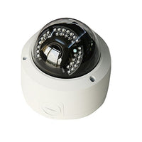 SPT Security Systems 11-HDW2300 1080P HDCVI Vandal Dome Camera with 2.8mm~12mm Lens, 90' IR & DC12V (White)