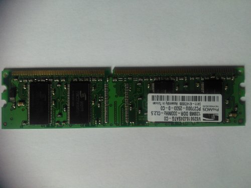 MEMORY, 128MB DDR-333MHz-CL2.5, PC2700U-2533-0-C0