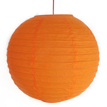 Load image into Gallery viewer, Orange Chinese Paper Lanterns, Orange Lanterns, Orange Paper Lanterns
