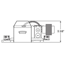 Load image into Gallery viewer, Juno Lighting TC44R &amp; 447HZ-WH Combo 4-Inch Low-Voltage TC rated Remodel Recessed Housing with Adjustable/Downlight Haze Finish Cone Reflector, White Trim Ring
