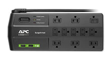 Load image into Gallery viewer, Apc Surge Protector Power Strip With Usb Ports, P11 U2, 2880 Joules, 11 Outlet Power Strip Surge Prot
