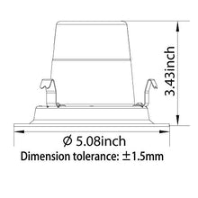 Load image into Gallery viewer, Torchstar 4 Inch Dimmable Recessed Led Downlight 12 Watt
