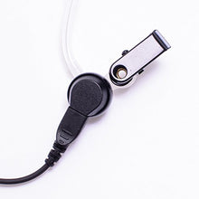 Load image into Gallery viewer, Maxtop ARP25-35L Clear Coil Acoustic Ear Tube Receiving Only Earphone with 3.5mm Plug for Speaker Microphone
