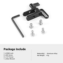 Load image into Gallery viewer, SMALLRIG HDMI Cable Clamp Lock Compatible with Sony A7RIII A7II A7RII A7SII, SMALLRIG Cage 1660, 1673, 1675, 1982, 2087-1679
