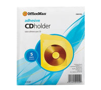OfficeMax Adhesive CD / DVD Holders OM01950
