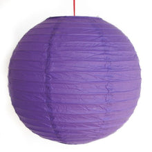 Load image into Gallery viewer, Purple Chinese Paper Lanterns, Purple Lanterns, Purple Paper Lanterns
