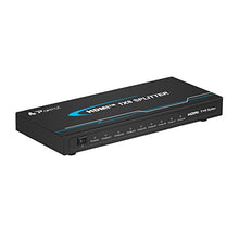 Load image into Gallery viewer, PORTTA 8-Port (1x8) HDMI 1.3 Amplified Powered Splitter/Signal Distributor - Ver 1.3 Full HD 1080P, Deep Color, HD Audio

