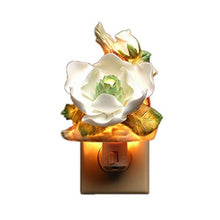 Load image into Gallery viewer, Cosmos 2126 Fine Porcelain Lighted Magnolia Night Light, 3-1/8-Inch,Multicolored
