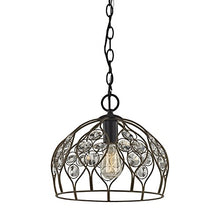 Load image into Gallery viewer, Elk Lighting 81106/1-LA Pendant Light, Bronze Gold, Matte Black
