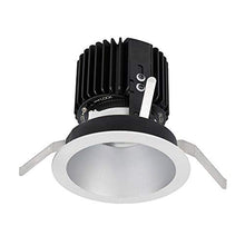 Load image into Gallery viewer, WAC Lighting R4RD2T-N827-HZWT Volta - 6.39&quot; 36W 25 2700K 85CRI 1 LED Round Regressed Trim with Light Engine, Haze White Finish with Textured Glass
