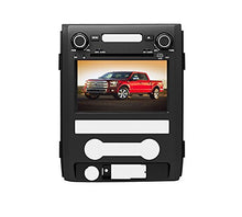 Load image into Gallery viewer, Car GPS Navigation System for FORD F150 2010 2011 2012 2013 2014 2015 Double Din Car Stereo DVD Player 8 Inch Touch Screen TFT LCD Monitor In-dash DVD Video Receiver with Built-In Bluetooth TV Radio,
