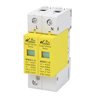 Aexit AC 420V Distribution electrical 40KA Max. Current 2P lighting Power Surge Protection Device