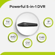 Load image into Gallery viewer, SANNCE 8-Channel 1080P Lite Wired Home Surveillance Security Camera System DVR Recorder with 1TB Hard Disk Drive, Standalone DVR Video Recorder CCTV Supports 5-in-1 CVBS/AHD/TVI/CVI/IP
