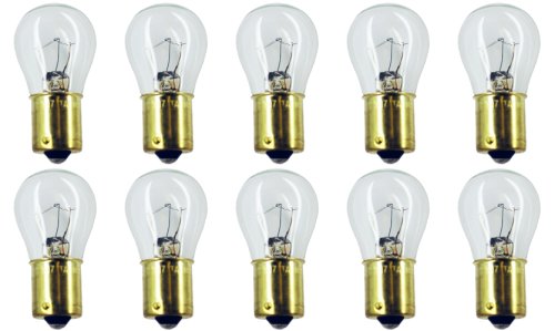 CEC Industries #307 Bulbs, 28 V, 18.76 W, BA15s Base, S-8 shape (Box of 10)