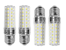 Load image into Gallery viewer, E27 Corn LED Bulbs 12W LED Candelabra Bulb 100W Equivalent,12W LED Candle Bulbs,E26/E27 Medium Socket Base,Non-Dimmable,Daylight White 6000K,4 Pack
