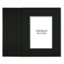 Load image into Gallery viewer, SET of 10 - GREATPACK 12x16 Black Single Mats- Fit 8x12 Photo Art
