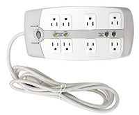 Power First 52NY63 - Surge Protector Outlet Strip White