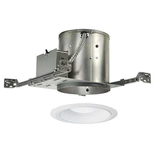 6-inch Recessed Lighting Kit with White Trim