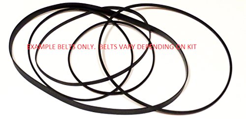 Complete Belt Kit w/ Idler tire for Nakamichi LX-5