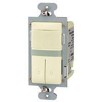 Wattstopper CS-350-N-LA Motion, PIR Dual Relay Wall Switch Vacancy Sensor with Nightlight, 600W, 120V-Light, Light Almond
