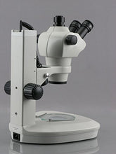 Load image into Gallery viewer, 8X-50X Track Stand Zoom Stereo Microscope with 2 LED Lights &amp; 720p Wi-Fi Camera
