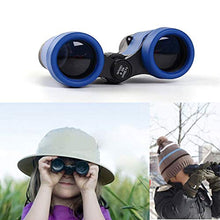 Load image into Gallery viewer, Moolo Binocular Telescope, Outdoor Travel Sightseeing Bird Watching Rubber Children Binoculars (Color : Blue)
