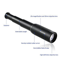 Load image into Gallery viewer, Lixada 25x30 High Power Mini Compact Monocular BAK4 Roof Prism Portable Collapsible Telescope
