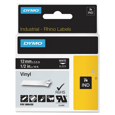 DYM1805435 - Rhino Permanent Vinyl Industrial Label Tape