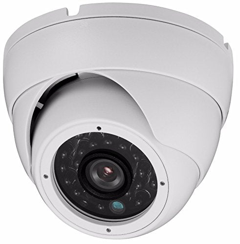 SPT Security Systems 11-HDW2220MZ 1080P HDCVI IR Dome Camera with Motorized Lens, 36IR & DC12V (White)