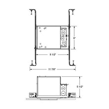 Load image into Gallery viewer, Juno Lighting IC1LED G4 09LM 120 FRPC 30K, 90CRI - 4&quot; IC-Rated New Construction Recessed Housing, 120V, Bright White
