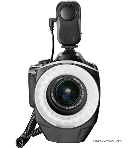 Samsung NX3300 Dual Macro LED Ring Light/Flash (Includes Necessary Adapters/Rings for Mounting)