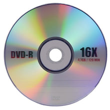 Load image into Gallery viewer, @.com DCD13108 16x 4.7GB 120-Minute DVD-R Media - 25 Discs Spindle
