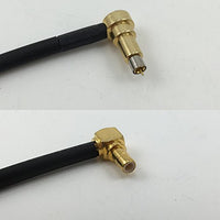 12 inch RG188 MS-156 Male Angle to SMB Male Angle Pigtail Jumper RF coaxial Cable 50ohm Quick USA Shipping