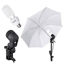 Load image into Gallery viewer, 3 Point Photography Studio Lighting Kit 33&quot; Umbrella Screen Stand for Live Stream Video
